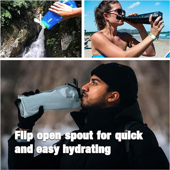 Vapur Flexible, Collapsible Wide Mouth Anti-Bottle - Image 9