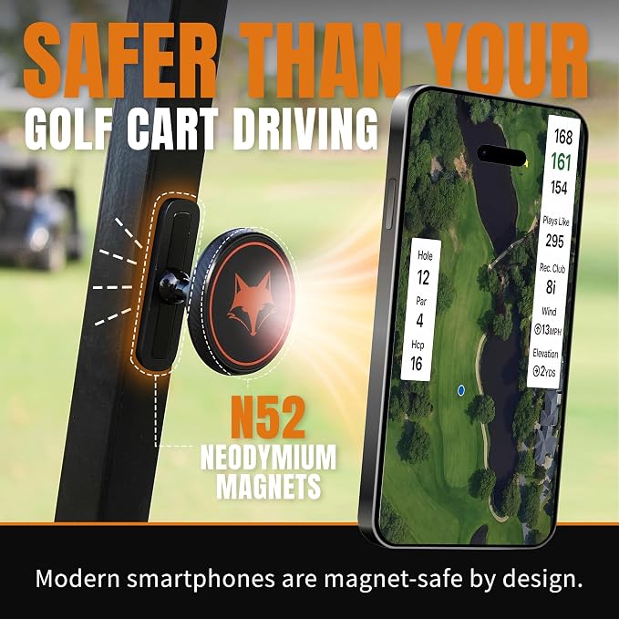 DESERT FOX GOLF Magnetic Phone Mount - Image 5