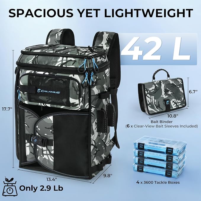 Calamus GearMaster Tackle Backpack - Image 2
