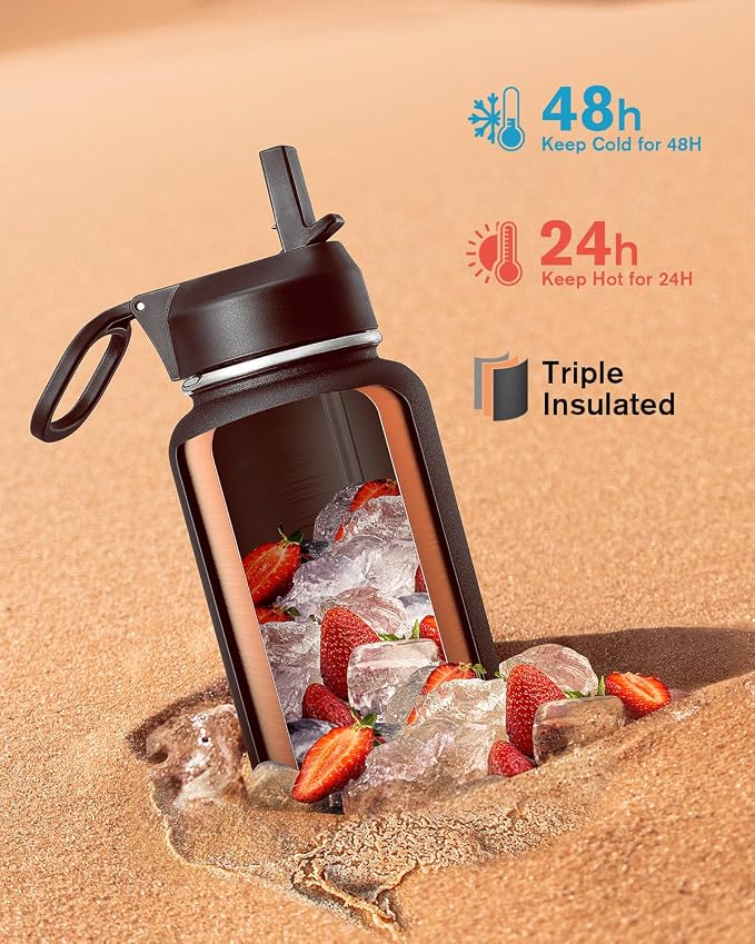 Water Bottle 40 oz Insulated - Image 2