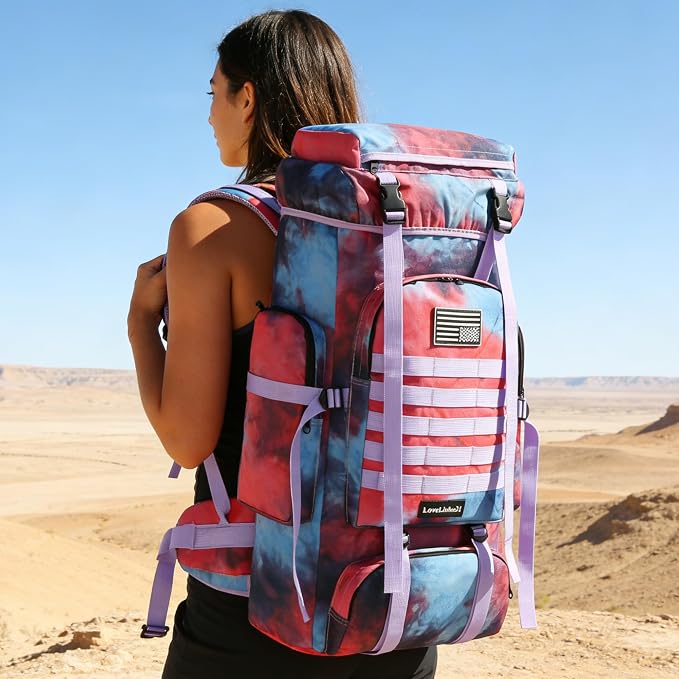 Hiking Backpack for Men 70L/100L Camping Backpack Military Rucksack Molle 3 - Image 6