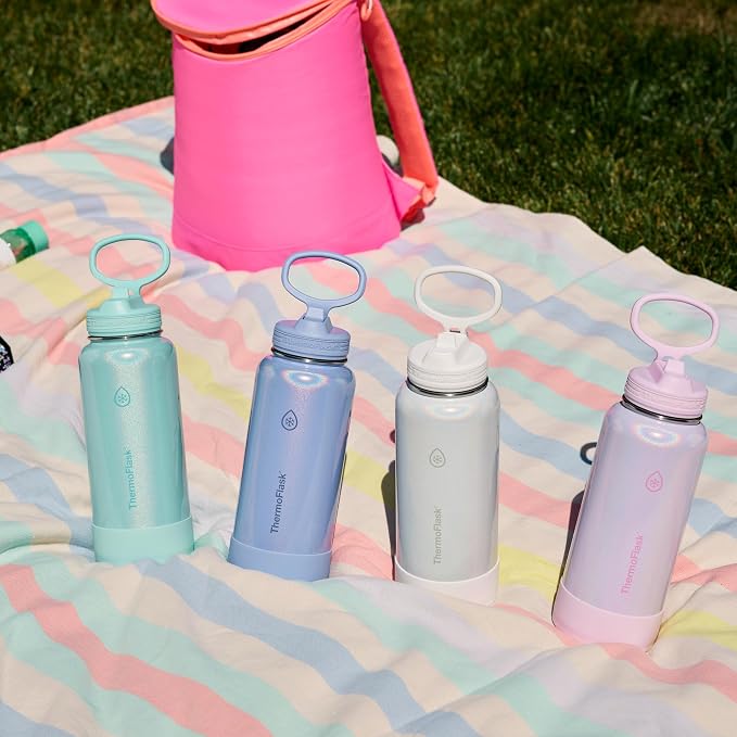 ThermoFlask 32 oz Double Wall Vacuum Insulated Stainless Steel Water Bottle - Image 4