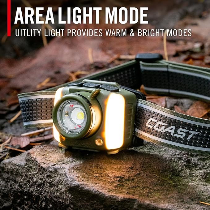 Coast FL95R 1250 Lumen Rechargeable Plus LED Headlamp - Image 5