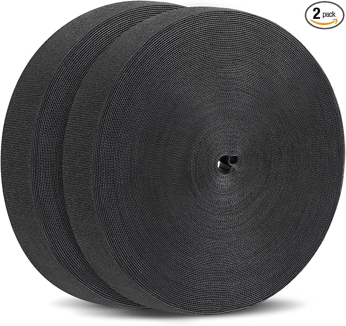 1/2In x 197Ft Reusable Cable Ties Hook and Loop Roll | Tie Down Straps by LoopStraps