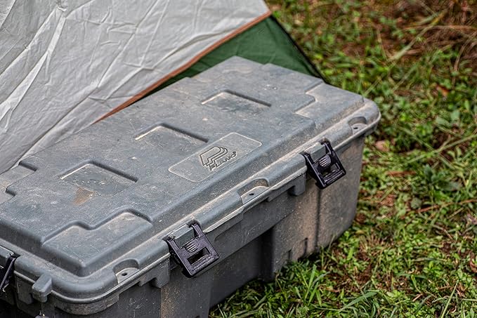 Plano Storage Trunk with Wheels, Lockable Storage Box, Rolling Airline Approved - Image 3