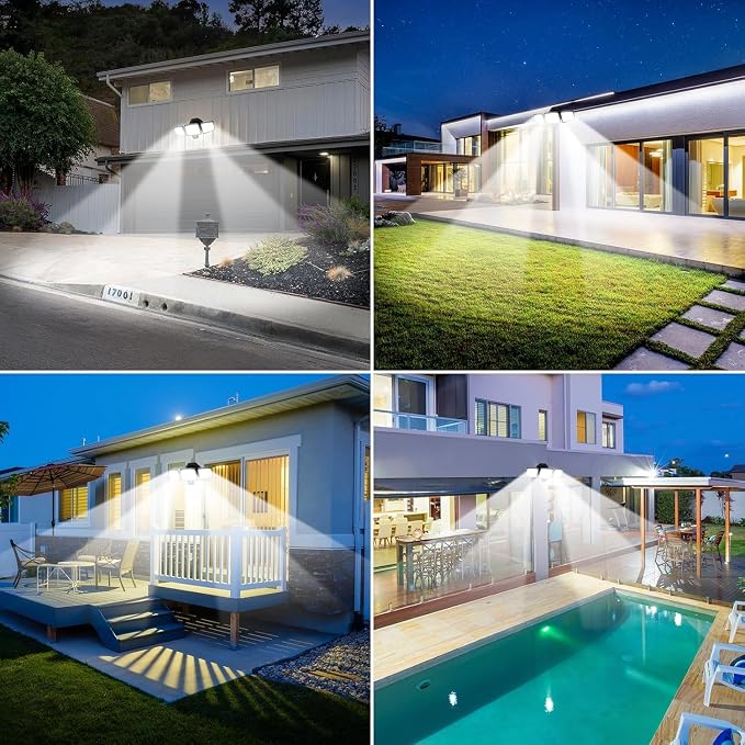LED Security Lights Motion Sensor Outdoor Lights, 6500K Daylight, IP65 - Image 8