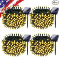 Upgrade 4Pack 400LED Solar String Lights by KAQ