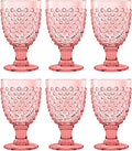 Hobnail Acrylic Wine Glass by AbodeHomewares-TheDesignDestinationforTabletopDrinkwareKitchenandPet