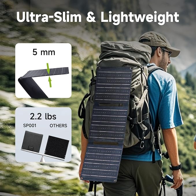 ALLPOWERS 21W 5V Foldable Solar Panel Charger, SP001 Solar Charging Kit - Image 8