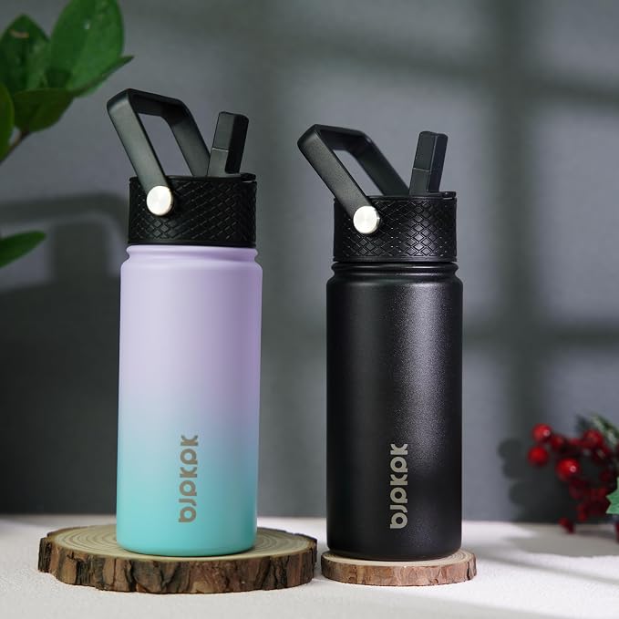 BJPKPK 2 Pack Insulated Water Bottles - Image 5