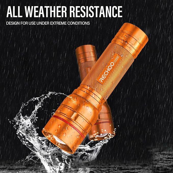 Rechargeable Flashlights High Lumens, G1000 Super Bright Flash Light 2 Pack - Image 6