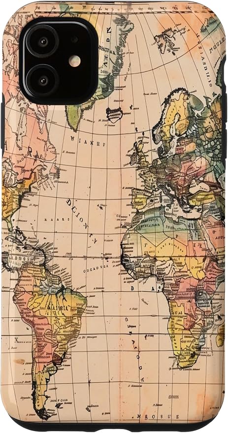 World Map, Old Map of the World Case by Unknown