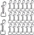 Swivel Snap Hooks, Lucky Goddness 20pcs Metal Heavy Duty Square Eye Clasp by LuckyGoddness