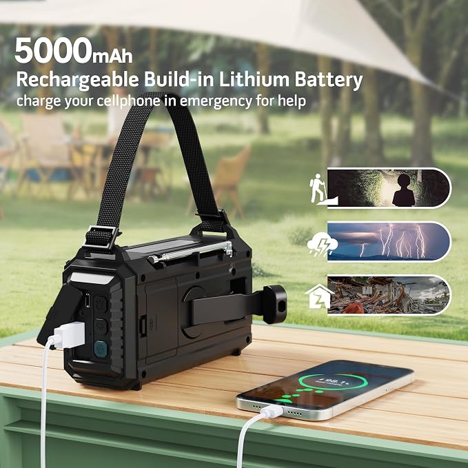 Auto NOAA Digital 5000 Weather Radio - Image 6
