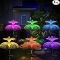 Weepong Solar Garden Lights 6 Pack New Upgraded Solar Lights Outdoor Waterproof by Weepong