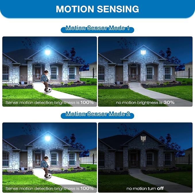 Solar Street Lights Outdoor Waterproof, 6500K LED Dusk to Dawn Solar Light - Image 3