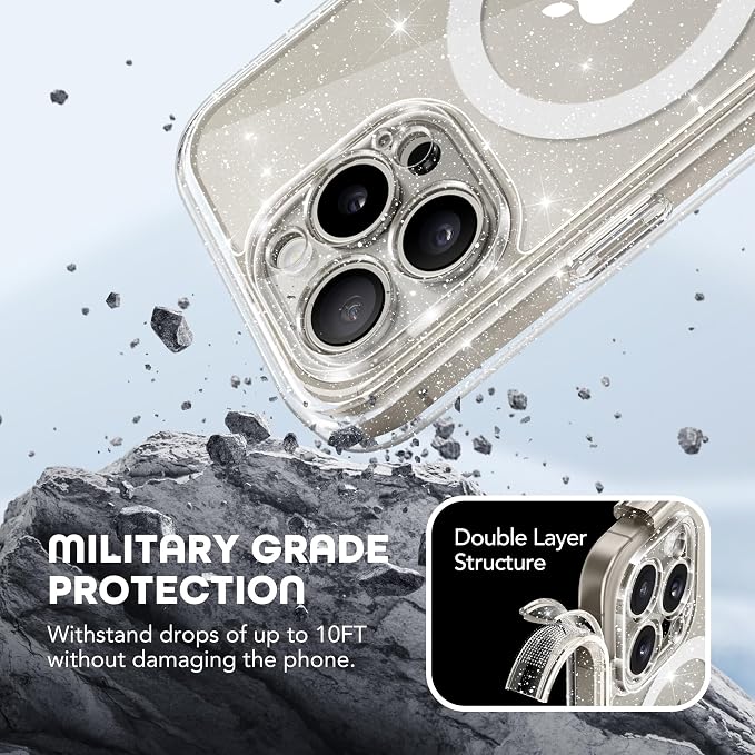 TIESZEN for iPhone 15 Pro Max Case, Compatible - Image 6
