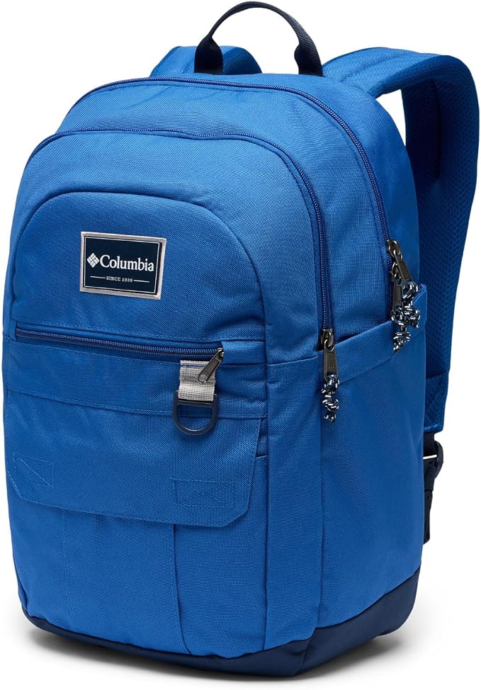 Columbia Unisex Buxton 26L Backpack, Mountain Blue/Collegiate Navy, One Size by Columbia