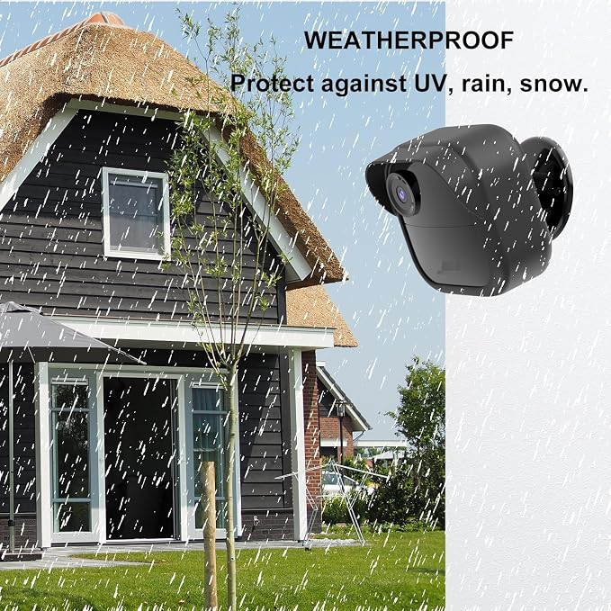 Silicone Case Cover for All-New Blink Outdoor 4, Weatherproof Protective Skin - Image 3