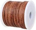 GENIQUE Real/Genuine Round Leather String Cord by GENIQUE