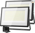 Olafus 2 Pack 300W LED Flood Light Outdoor, Super Bright Outside Floodlights by Olafus