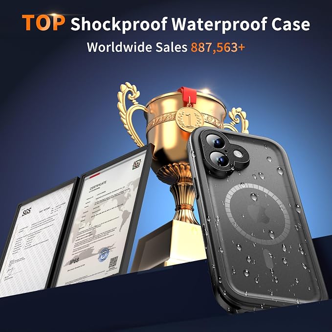Cozycase for iPhone 17 Waterproof Shockproof Dustproof Case - Image 11
