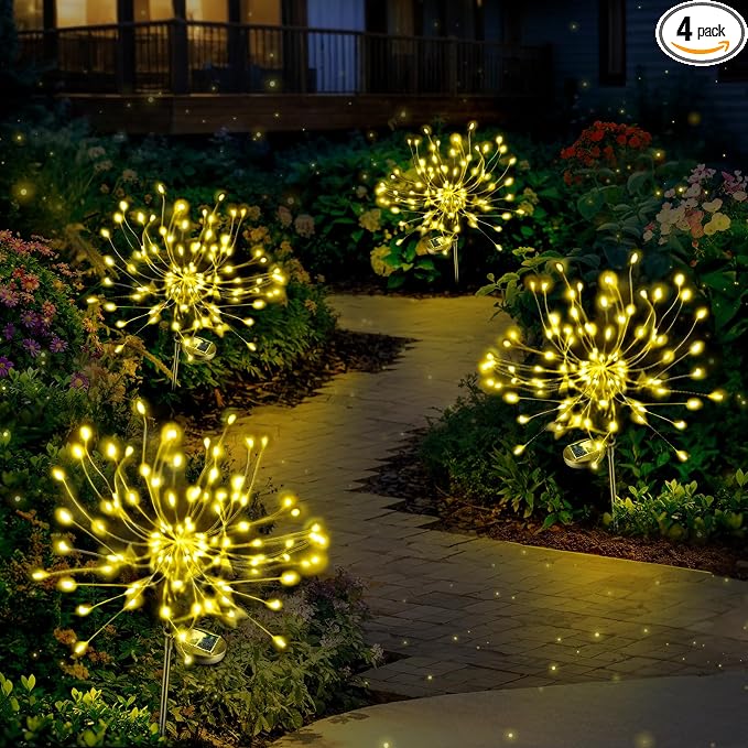 Anordsem Solar Lights Outdoor Decorative: Bendable Copper Wire by Anordsem