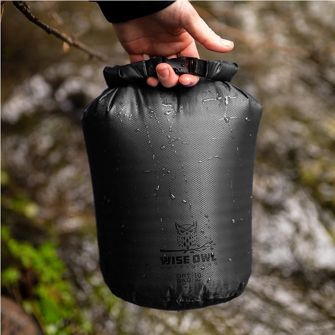 Wise Owl Outfitters Waterproof Dry Bag 3-Pack – Lightweight & Airtight - Image 4