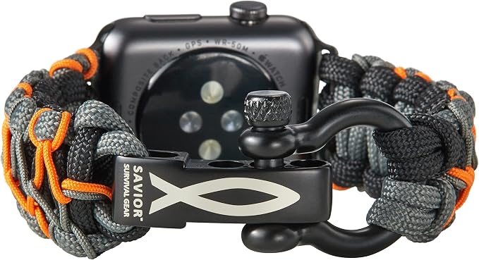Savior Survival Gear Paracord Watch Band, Compatible by SaviorSurvivalGear