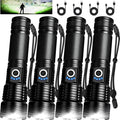 MIXILIN Rechargeable Flashlights High Lumens, 4 Pack 99, 000 Lumens Super by MIXILIN