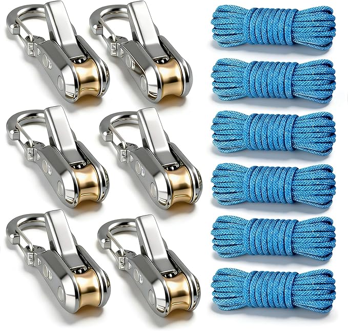 6 Pack Rope with Roller Tensioner by Unknown