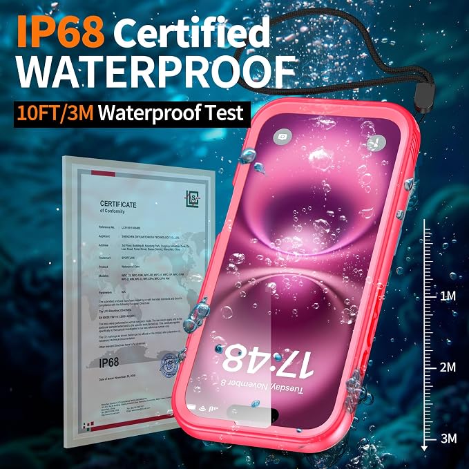 Cozycase for iPhone 16 Case Waterproof - Image 3