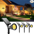 4 Pack Solar Powered Spotlights Waterproof Outdoor by FALOVE