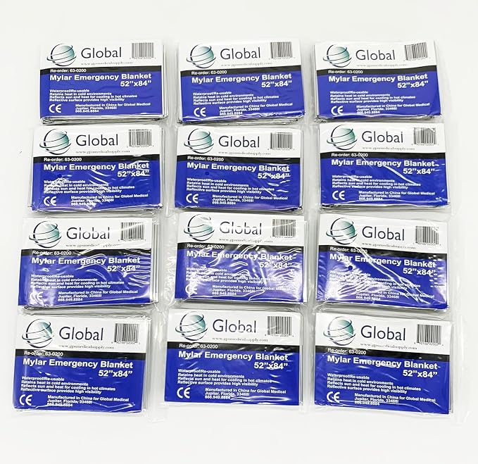 Emergency Mylar Thermal Blankets by MedicalSalesSupply