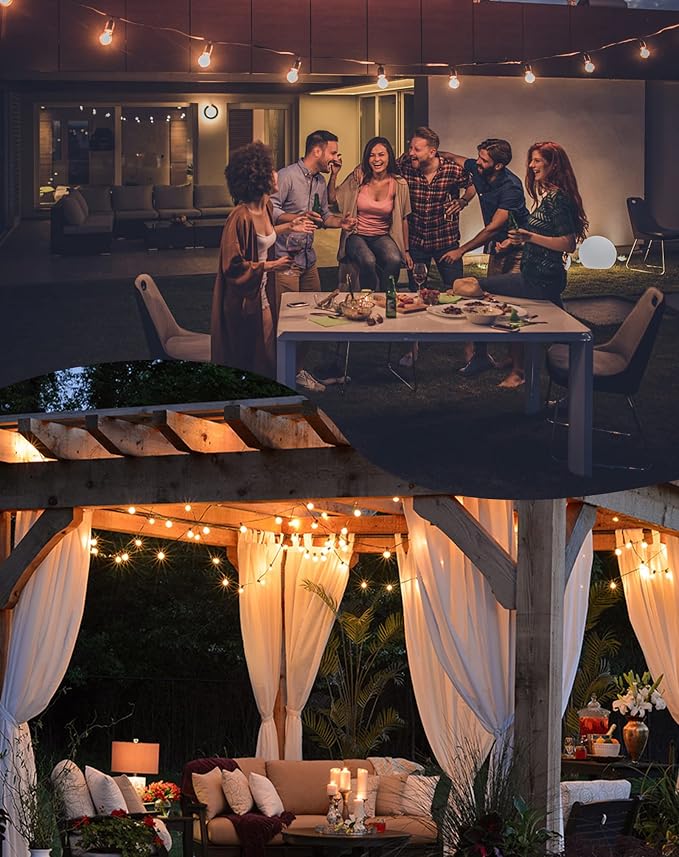 Zuske Outdoor String Lights Waterproof, 240FT Patio Lights - Image 8