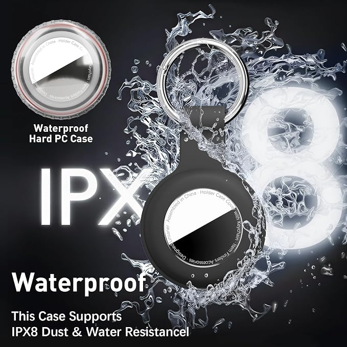 Linsaner Waterproof for AirTag 2nd Gen & 1st Gen Holder Case for Air Tags - Image 2