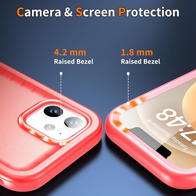 Cozycase Compatible with iPhone 12 Waterproof Case/iPhone 12 Pro Waterproof Case - Image 7