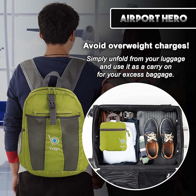 Bago Lightweight Small Hiking Backpack - Image 4