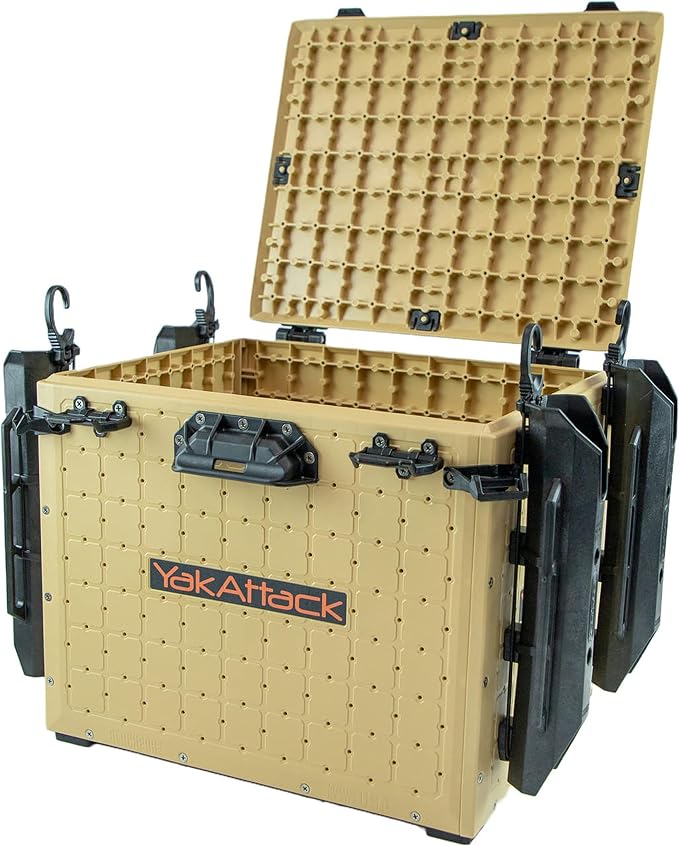 YakAttack BlackPak Pro 13" x 16" Kayak Fishing Crate - Image 2
