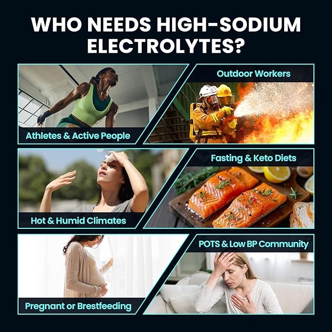 Venture Pal High Sodium Sugar Free Electrolytes Powder Packet, Zero Calories - Image 5