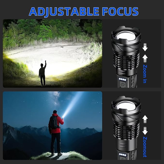 Rechargeable Flashlights High Lumens, 7Mode LED Flashlight Rechargeable - Image 4