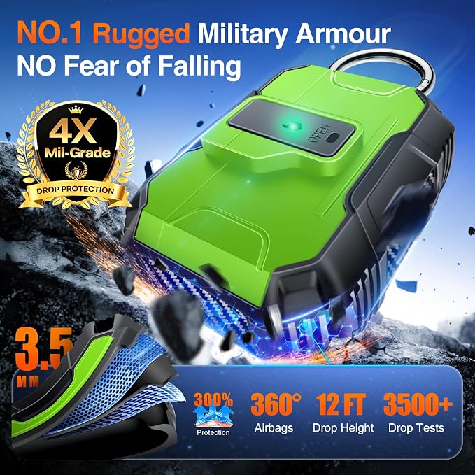 Armoured Heavy Duty for AirPods Pro3 Generation Case - Image 2