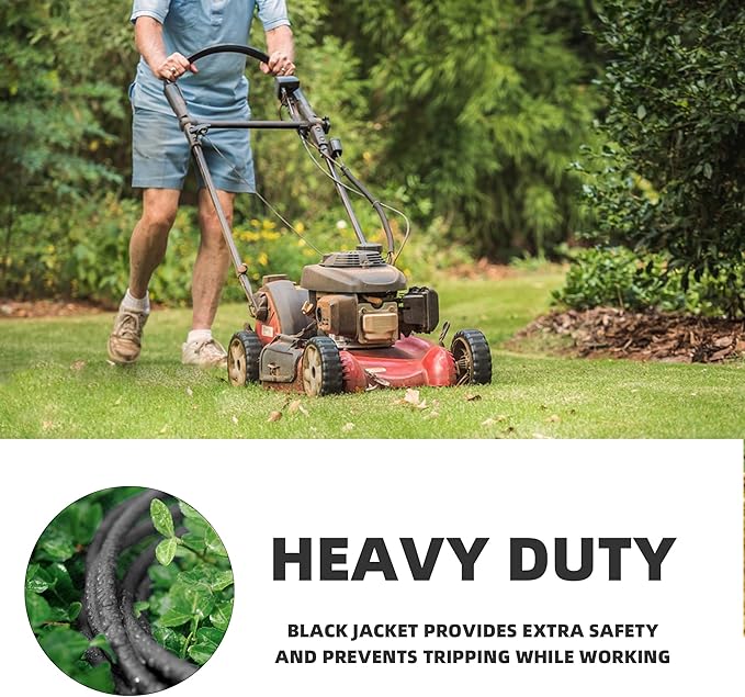 YOJOE Indoor Outdoor Extension Cord, 3 Prong 13A Weatherproof Power Cord - Image 6