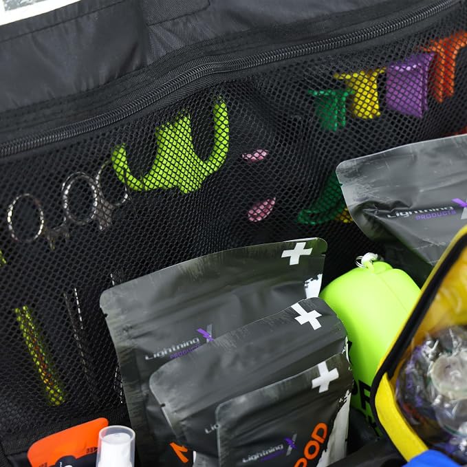 Lightning X Fully Stocked X-Tuff Modular Oxygen Trauma Bag w/Removable - Image 6