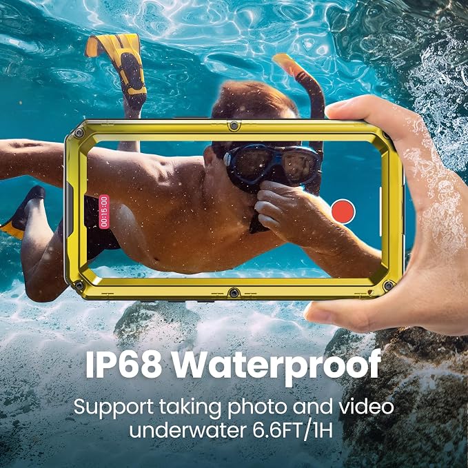 Mitywah Waterproof Case for iPhone 16e and for iPhone 17e, Shockproof Heavy - Image 3