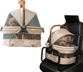 Pet Gear No-Zip View 360 Ultra Lite Pet Safety Carrier & Car Seat by PetGear