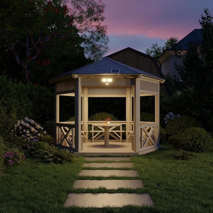 HALO Next Gen Solar-Powered LED Security Floodlight, 2 Head w/Motion Sensing - Image 7