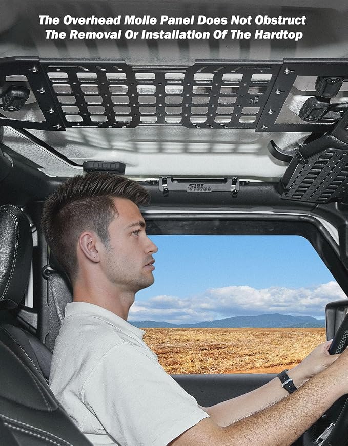 JOYTUTUS Hard Top Roof Rack Molle Panel Compatible - Image 3