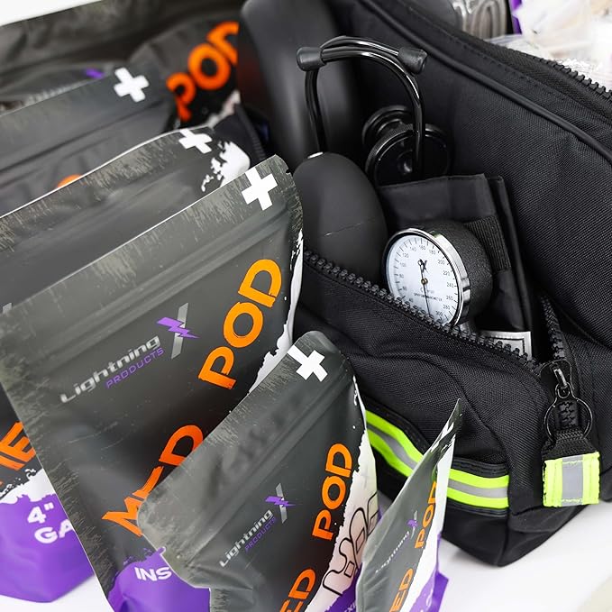 Lightning X Products Lightning X Pre-Stocked EMS/EMT Trauma Kit w/Large First - Image 2