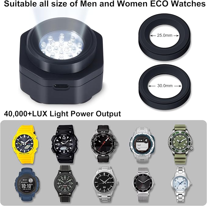 CoolFire - UV Free Solar Watch Fast Charger - Image 4